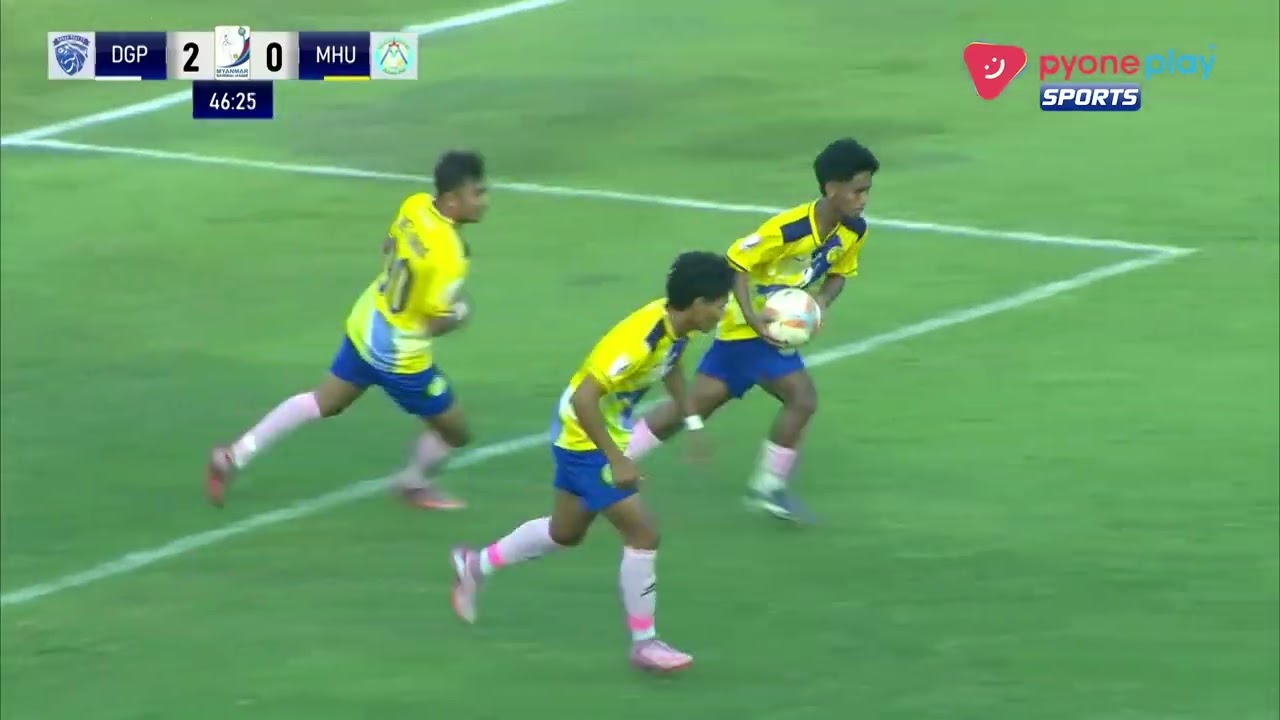 Match HighlightsMyanmar National League 2025-26, Week-13 DAGON PORT FC 4 - 4 MAHAR UNITED FC,
