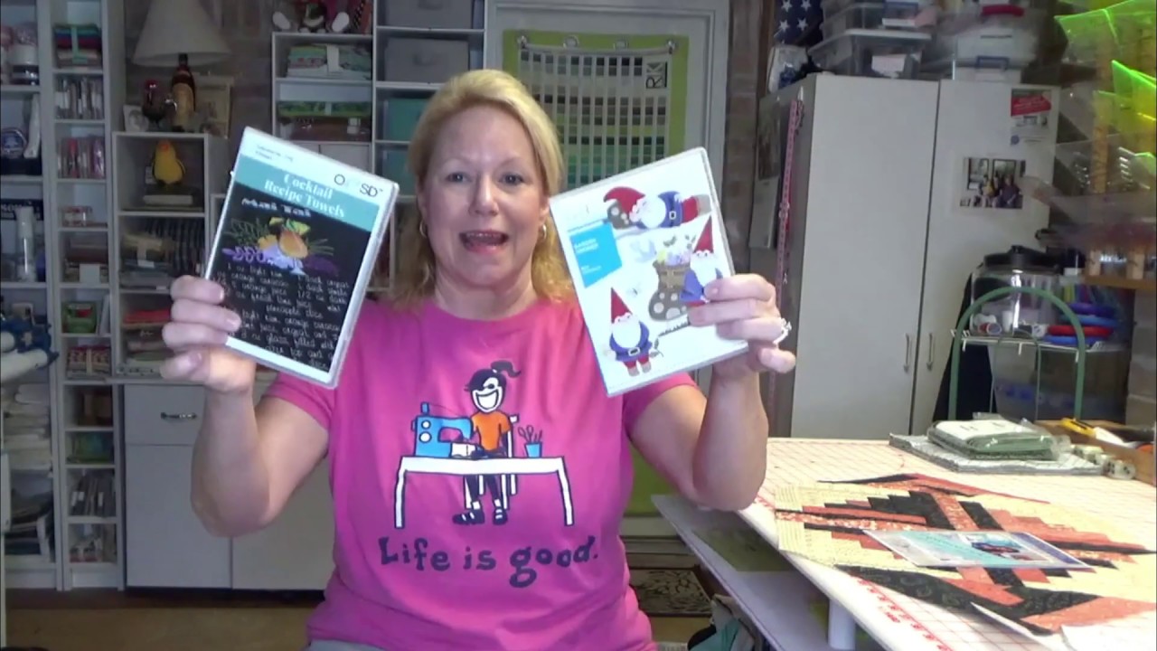 Moving Embroidery Files from a CD to a USB Stick - Very Easy!