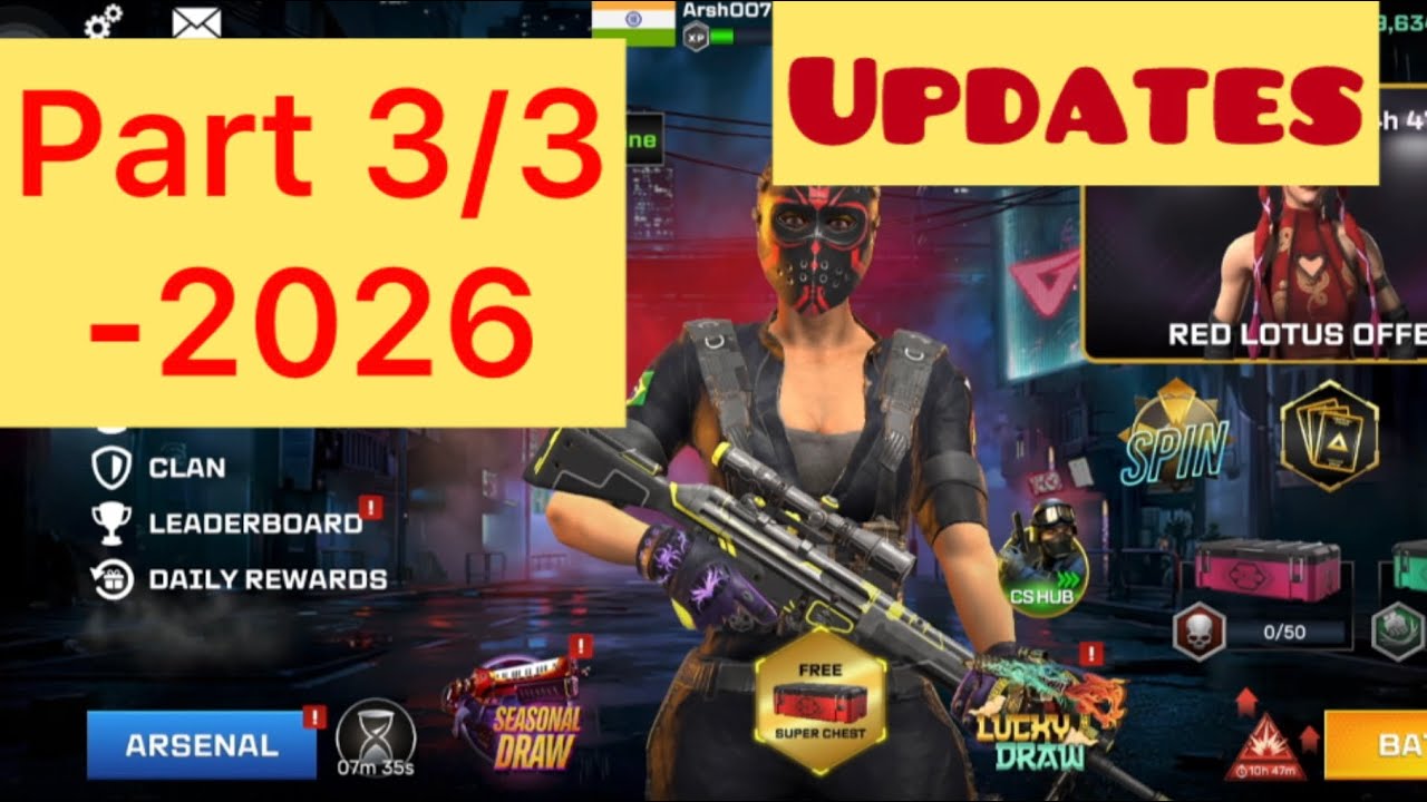 2026 amazing updates| part 3/3 | Critical Strike |  @CriticalStrikeGame 