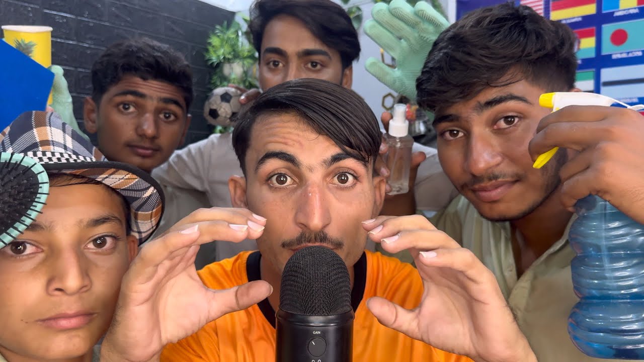 ASMR With My Village Friends 