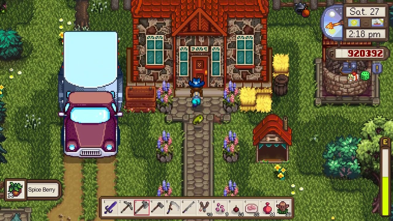 Modded Stardew Valley Playthrough - No commentary - Day 27 Summer, Year 3