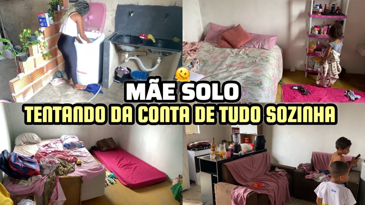 ROTINA DE UMA DONA DE CASA E MÃE DE TRÊS//COLOCANDO A CASA EM ORDEM😮‍💨😟