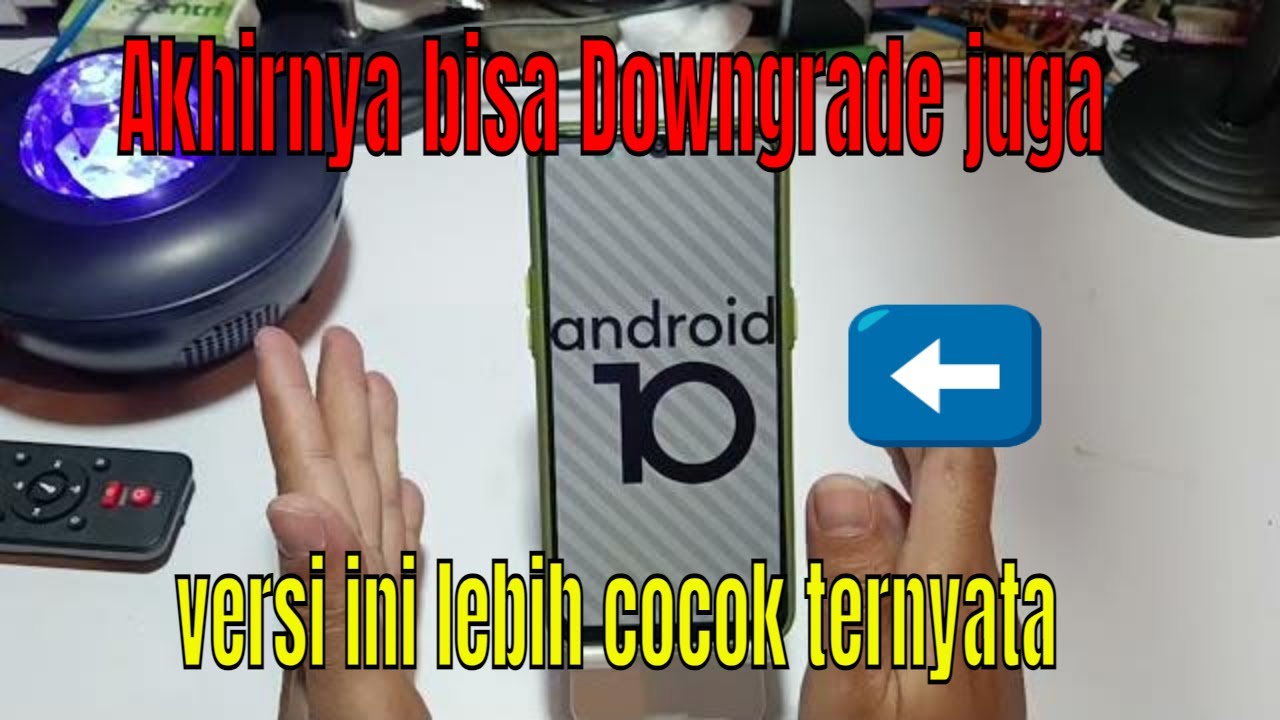 Cara Downgrade Android 11 ke Android 10 Realme 5 Pro tanpa PC