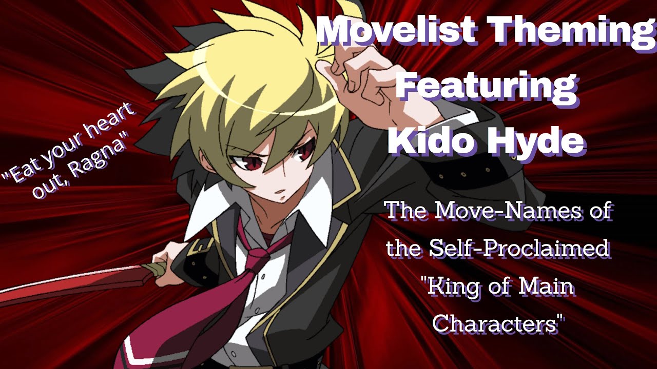 Fighting Game Character Movelist Theming | Hyde