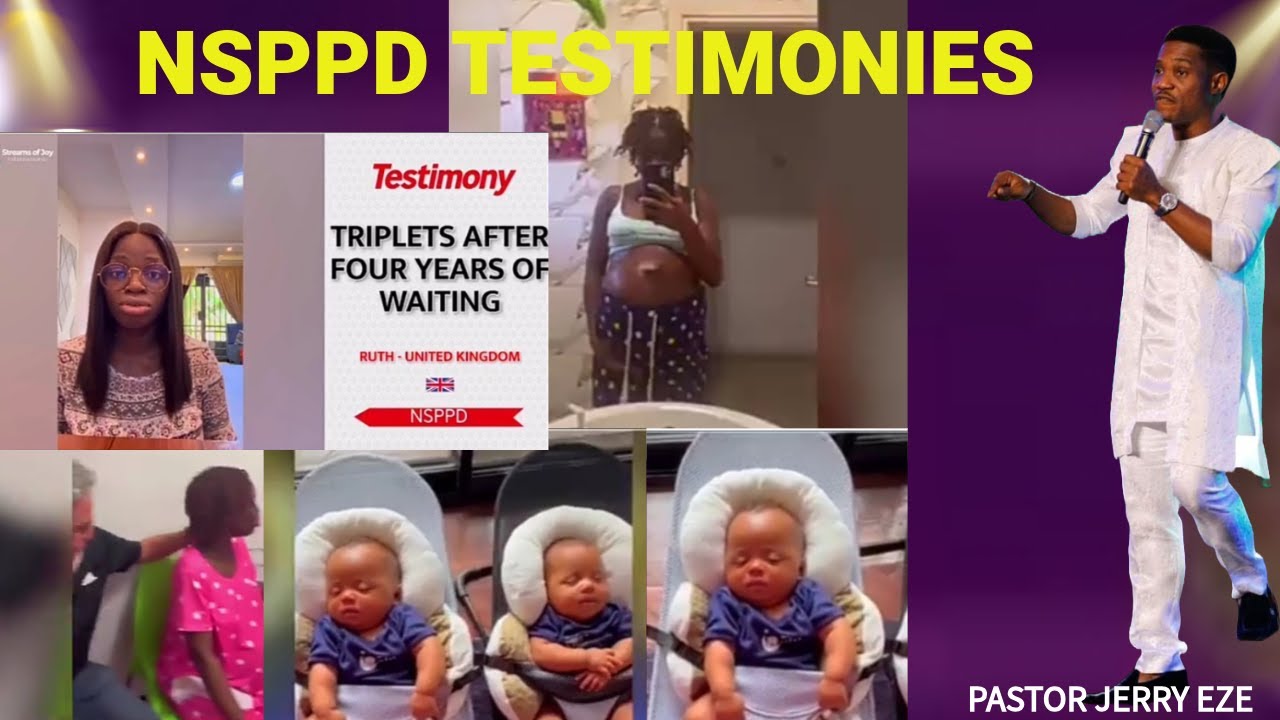 NSPPD Testimonies: Triplets from small body || Pastor Jerry Eze Live