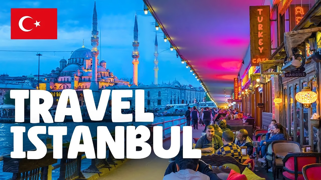 Стамбул, Турция — (Türkiye) Пешеходная Экскурсия 4K 🇹🇷