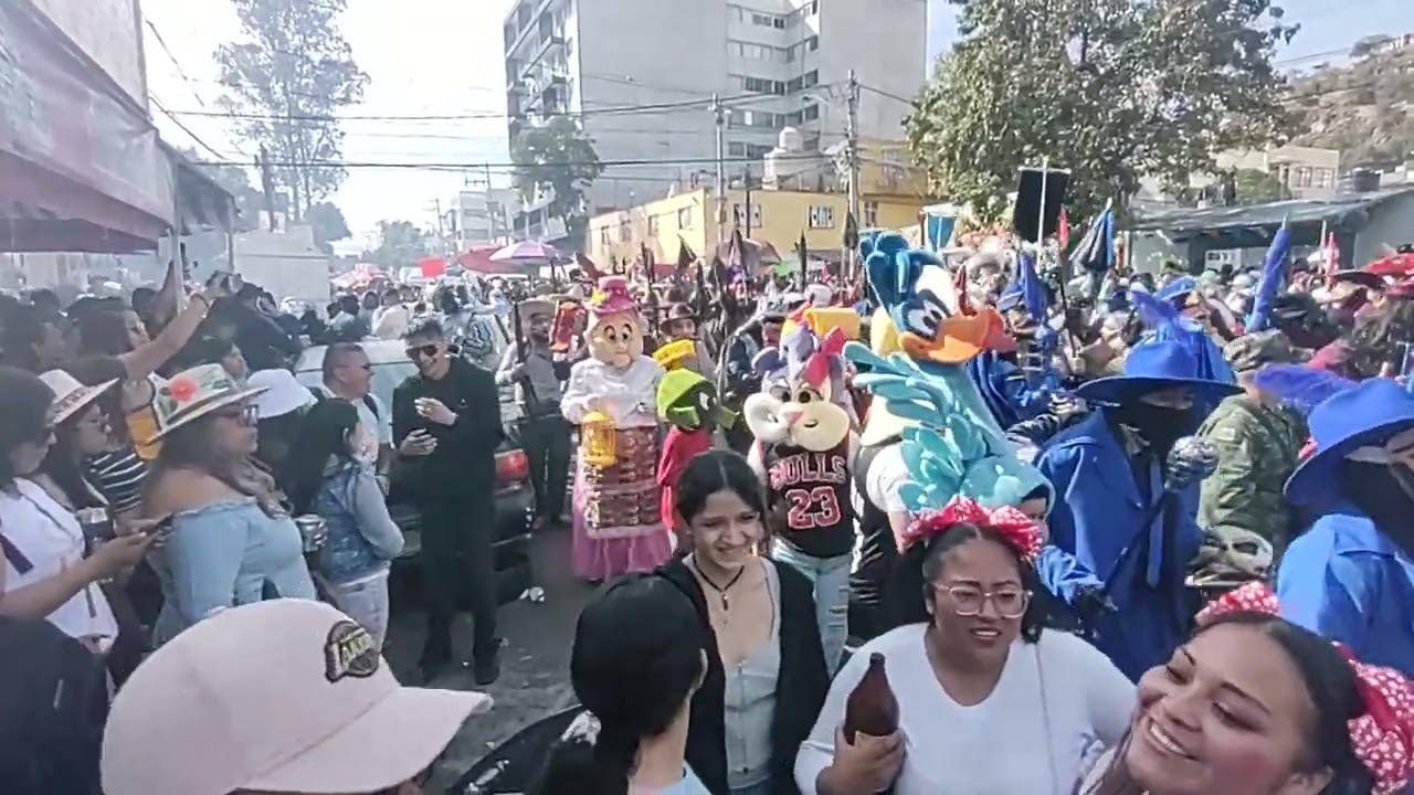 carnaval del peñón de los baños 2023 barrio de los reyes miercoles
