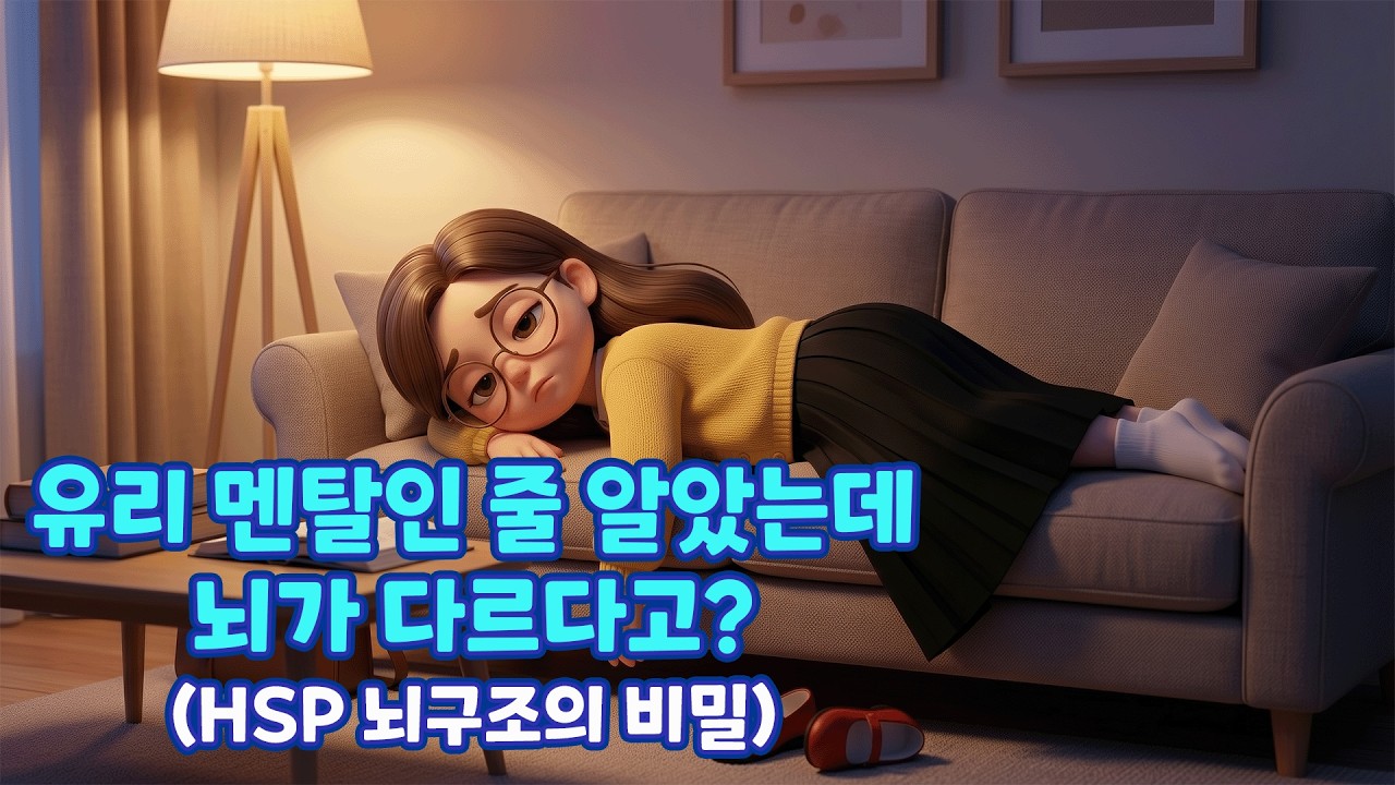 HSP가 쉽게 방전되는 뇌과학적 이유