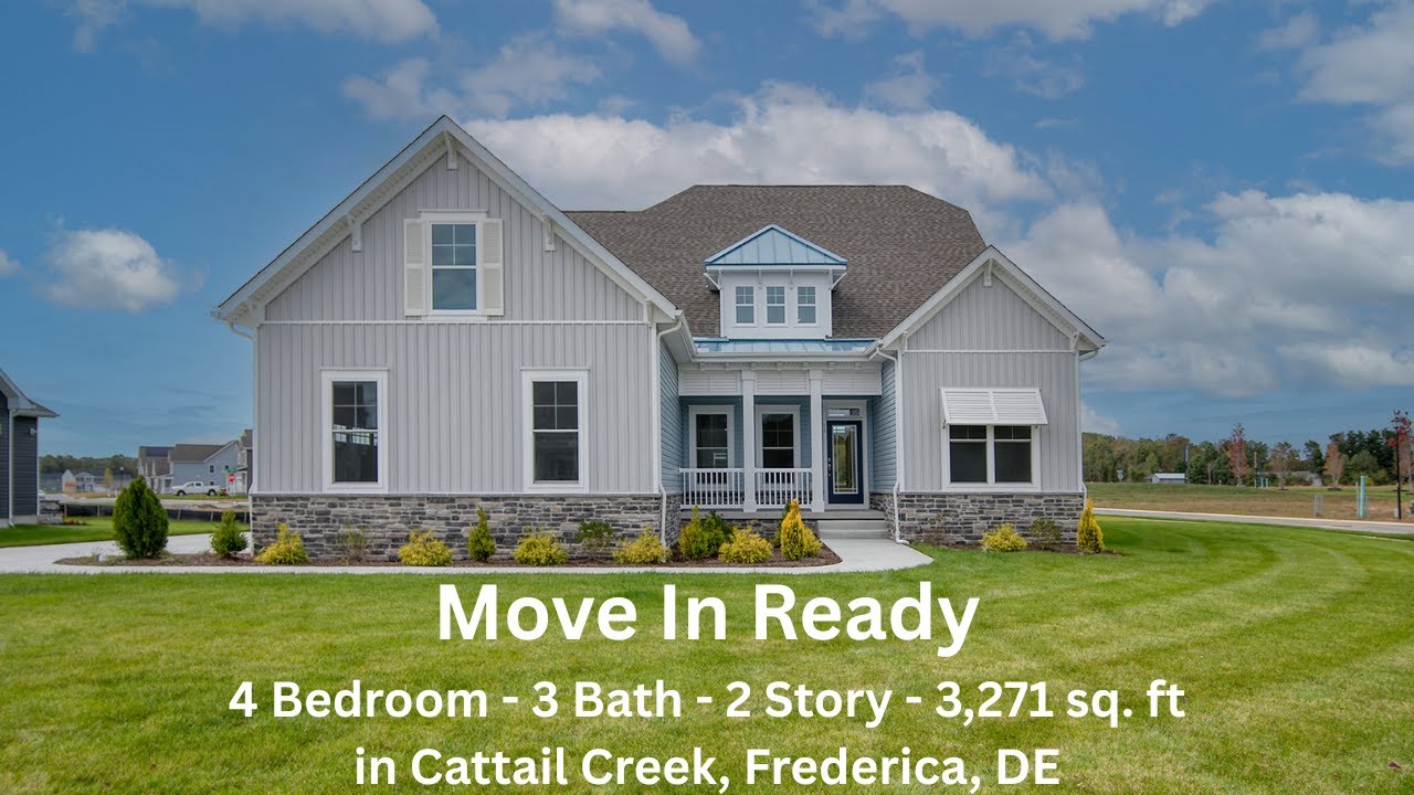 Move-In Ready Home Available now in Cattail Creek