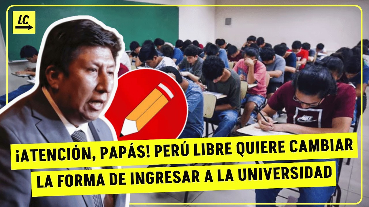 PERÚ LIBRE y el  CICLO CERO para INGRESAR a UNIVERSIDADES: ¿estafa a los jóvenes? - #LaContra