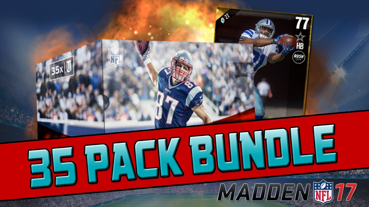 Elites Are Hiding From Me! | Madden 17 Ultimate Team - 35 Pro Pack Bundle Opening