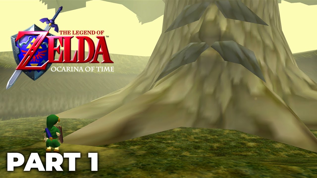 Zelda: Ocarina of Time | Full Game Playthrough Part 1 (4K 60FPS) - No Commentary