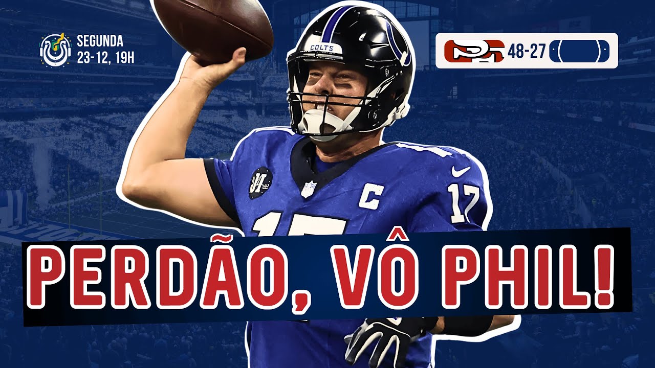 RIVERS MERECIA MUITO MAIS! 49ers 48-27 Colts [W16 2025, Head Colts #79]