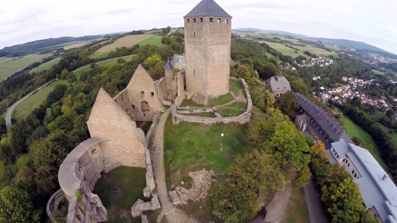 Burg Lichtenberg bei Thallichtenberg 1 (Luftaufnahme) | Kusel | Westpfalz