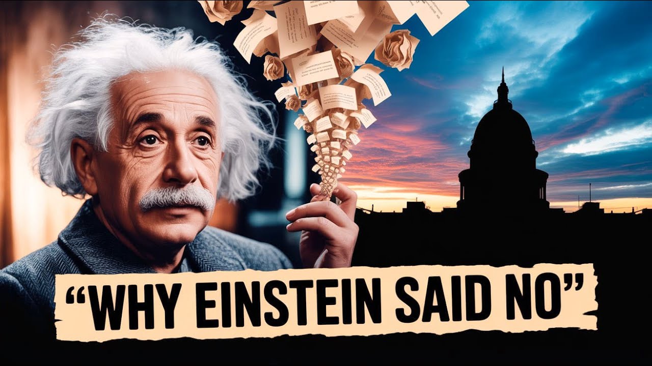 Why Albert Einstein Refused to Be President of Israel | Untold Story