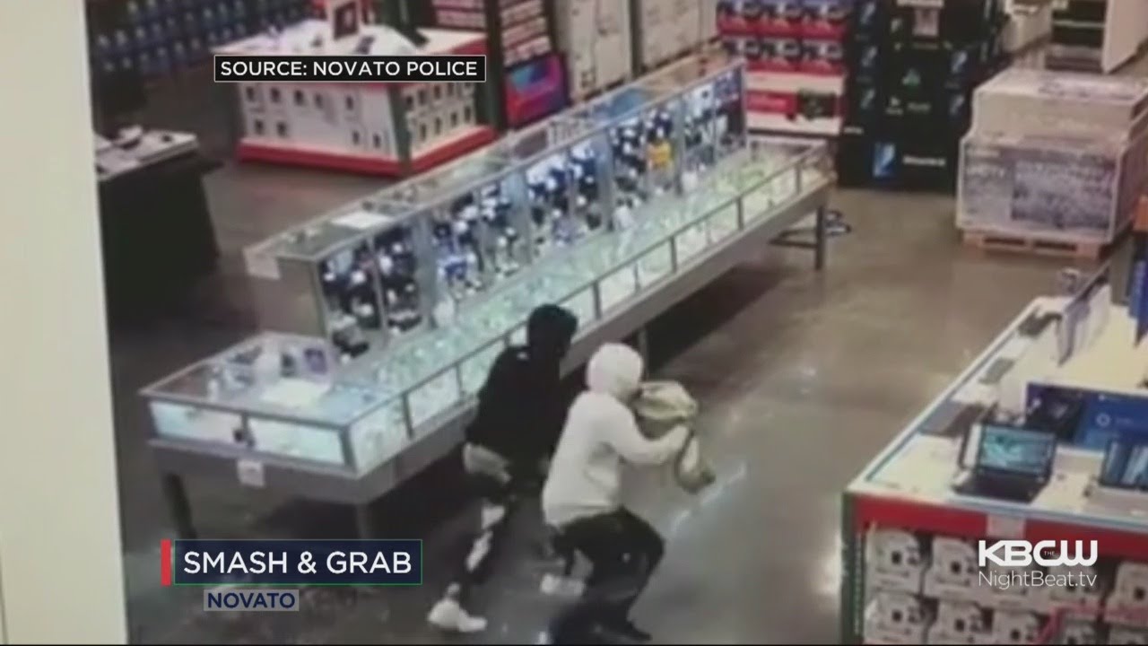Jewelry Thieves Conduct Smash And Grab At Novato Costco