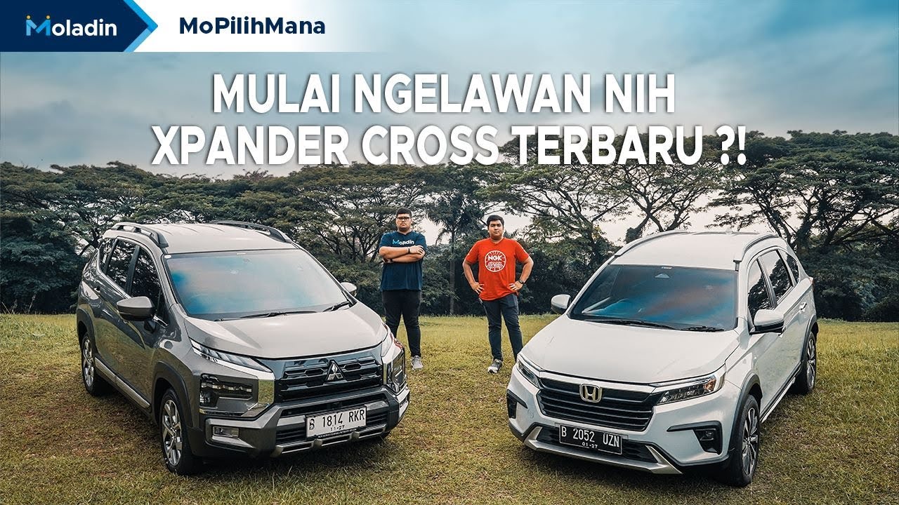 Mitsubishi New Xpander Cross CVT vs Honda BR-V Prestige CVT 2022 | Komparasi Compact SUV | Moladin