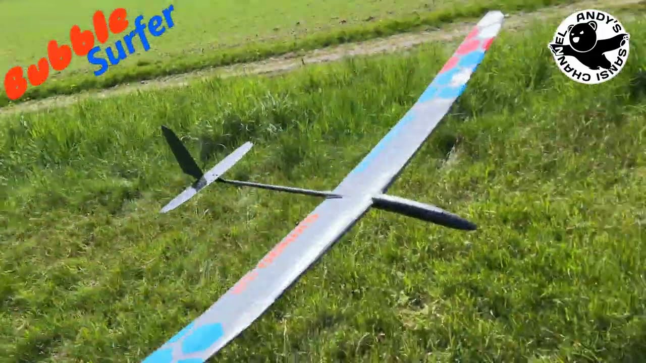 Bubble Surfer low flight, takeoff, catch and dynamic soaring