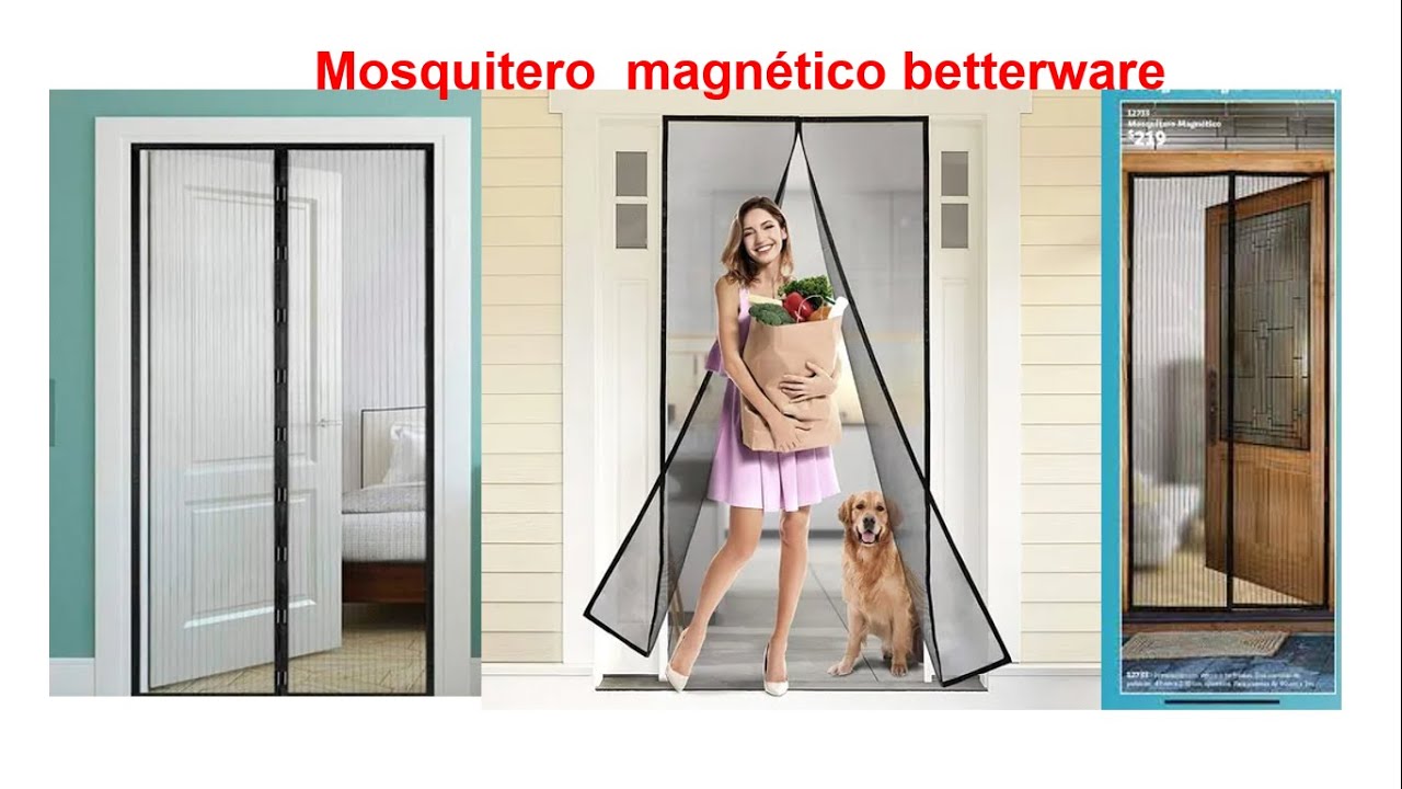 MOSQUITERO MAGNÉTICO DE BETTERWARE