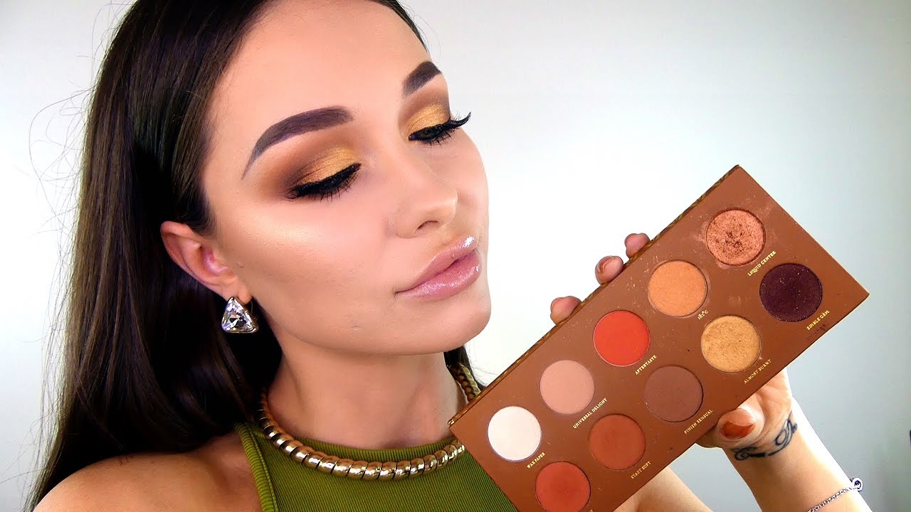 Макияж с Паллеткой ZOEVA Caramel Melange!