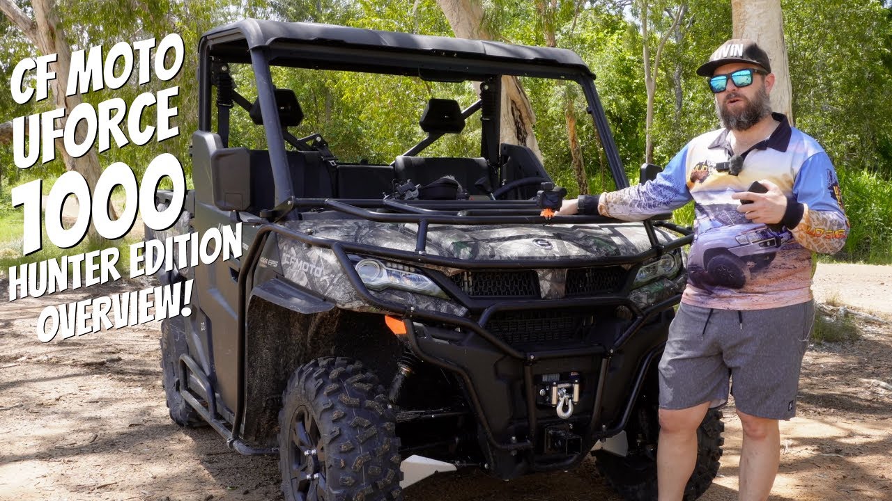 2022 CF Moto UForce 100 Hunter Edition Full UTV Review - Best value side-by-side? #uforce1000