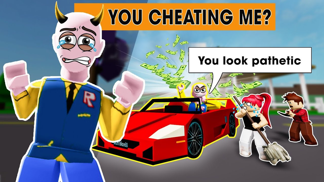 ROBLOX Brookhaven RP - Funny Moments // Girlfriend Cheating On Me