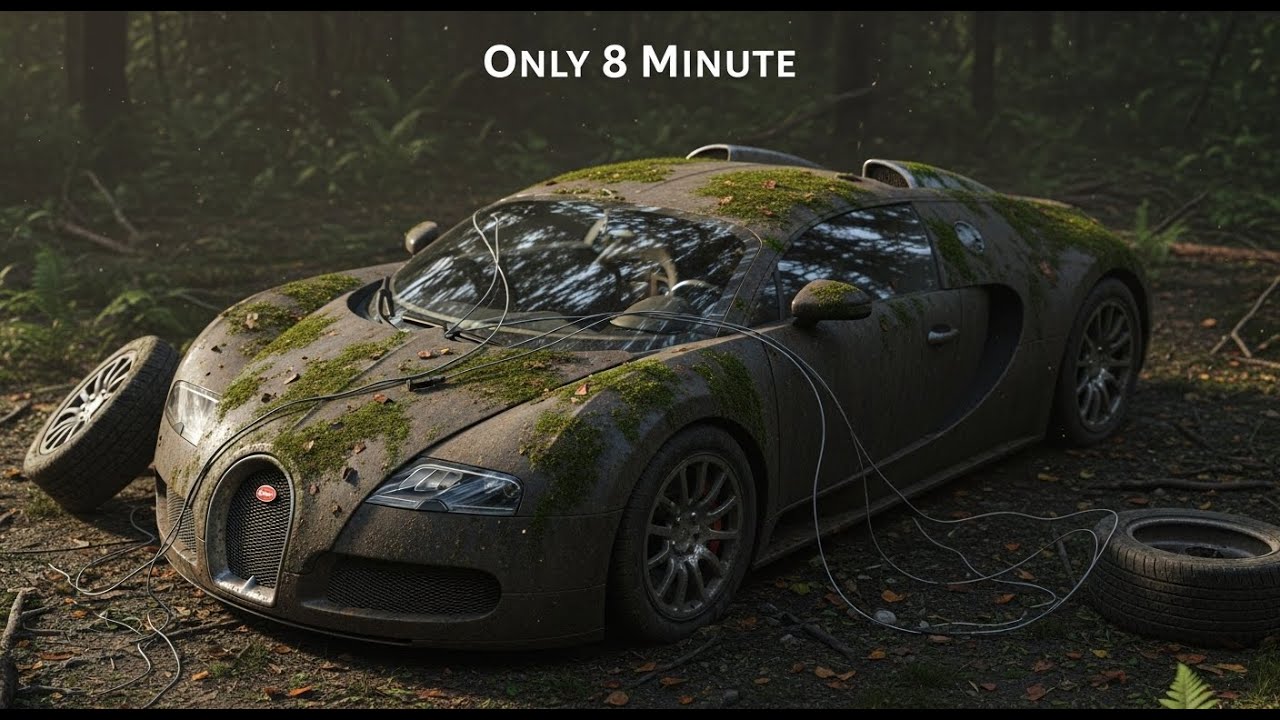 World Fastest car restore ! Bugatti Veyron 16.4 ( ASMR CAR RESTORATION) Fast And Furious?