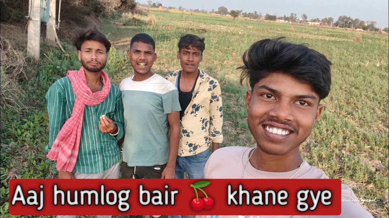 Aaj hum bair 🍒 khane aaye aapne khet pe 😁 || bair 🍒 khane aaye hum khet pe || #shortvideo #vlog