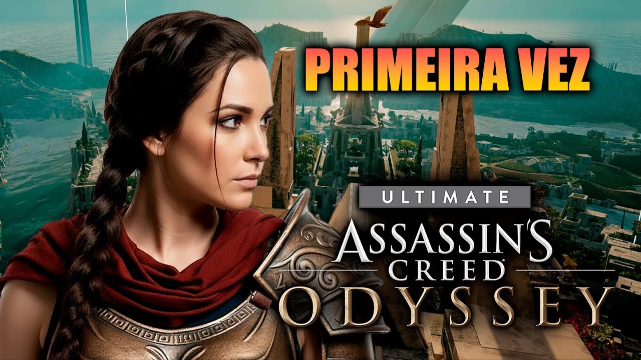 #16 DLC - ATLÂNTIDA É LINDA! - 1ª VEZ EM ASSASSIN'S CREED ODYSSEY (1ª VEZ NA FRANQUIA)