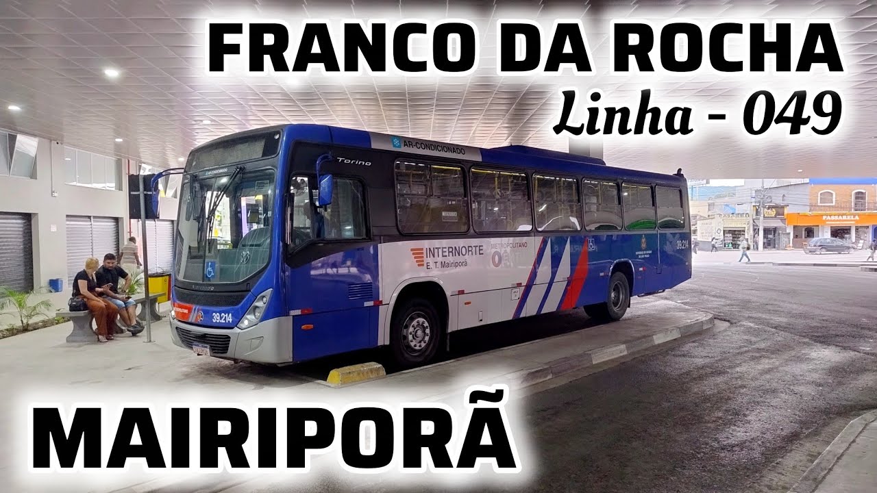 Viagem Franco da Rocha x Mairiporã - Linha 049 / INTERNORTE - E.T. Mairiporã #viagem 