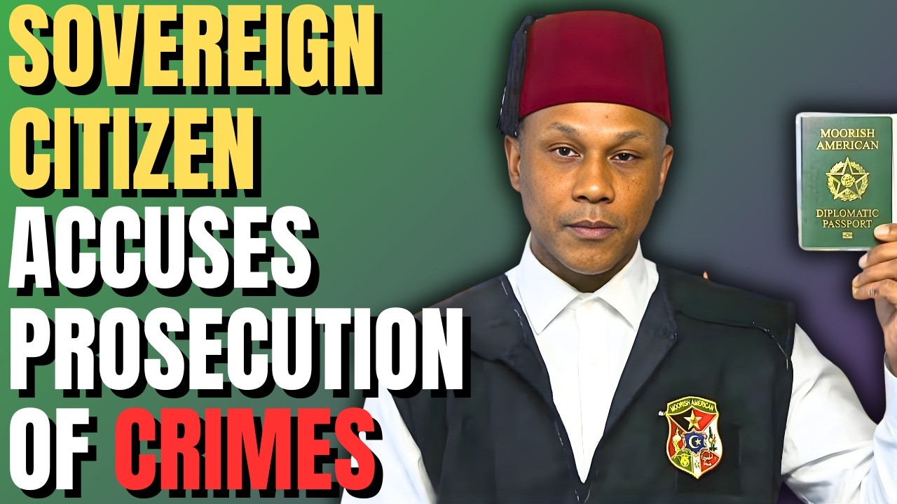 Суверенный гражданин, обвиняемый в многочисленных тяжких преступлениях, полон решимости защитить ...