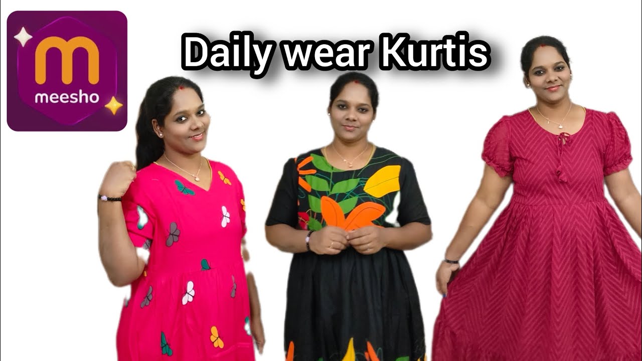 Meesho daily wear Kurtis 🤗 #meesho #meeshokurtis #meeshoshopping #online #yadvi 