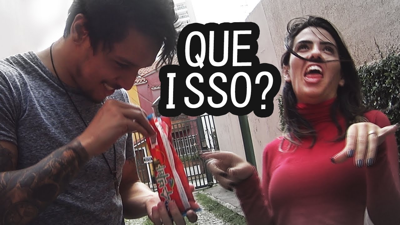 EXPERIMENTAMOS PICOLÉS DO JAPÃO 😳 QUE NEGÓCIO É ESSE?