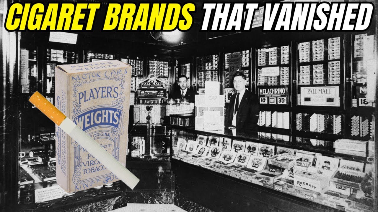 6 Cigarette brands in Britian that VANISHED !
