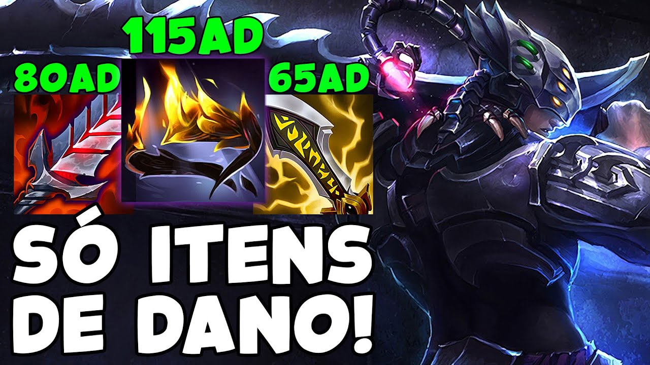 MASTER YI COM O MAIOR DANO POSSIVEL!