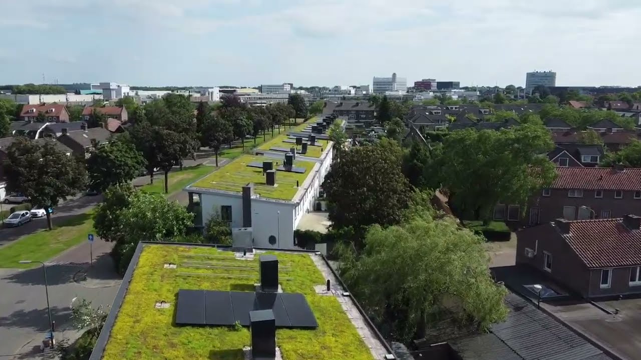 Groene daken Vogelbuurt Oss