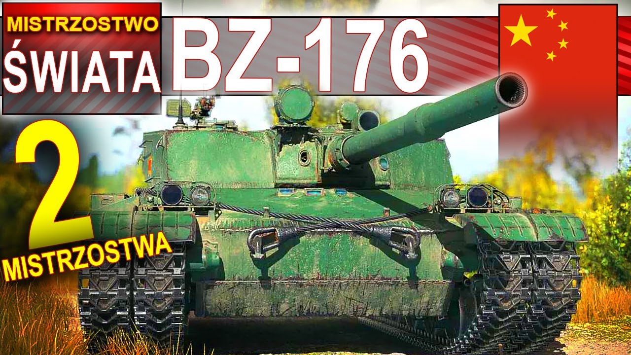 BZ-176 - robi totalną rozwałkę na 7 tierach - World of Tanks
