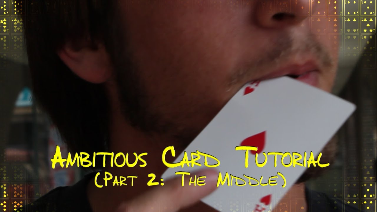 Ambitious Card (Tutorial - Part 2)