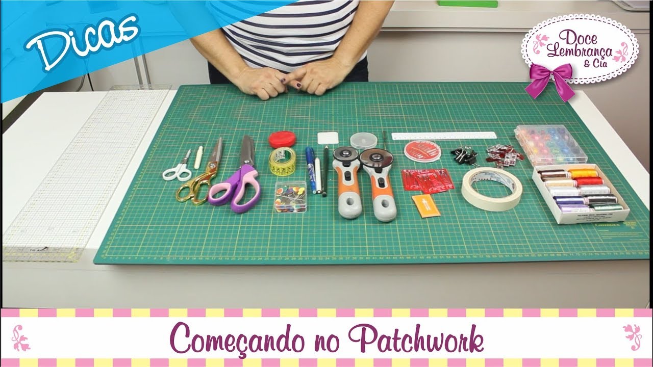 Começando no Patchwork/ Costura Criativa