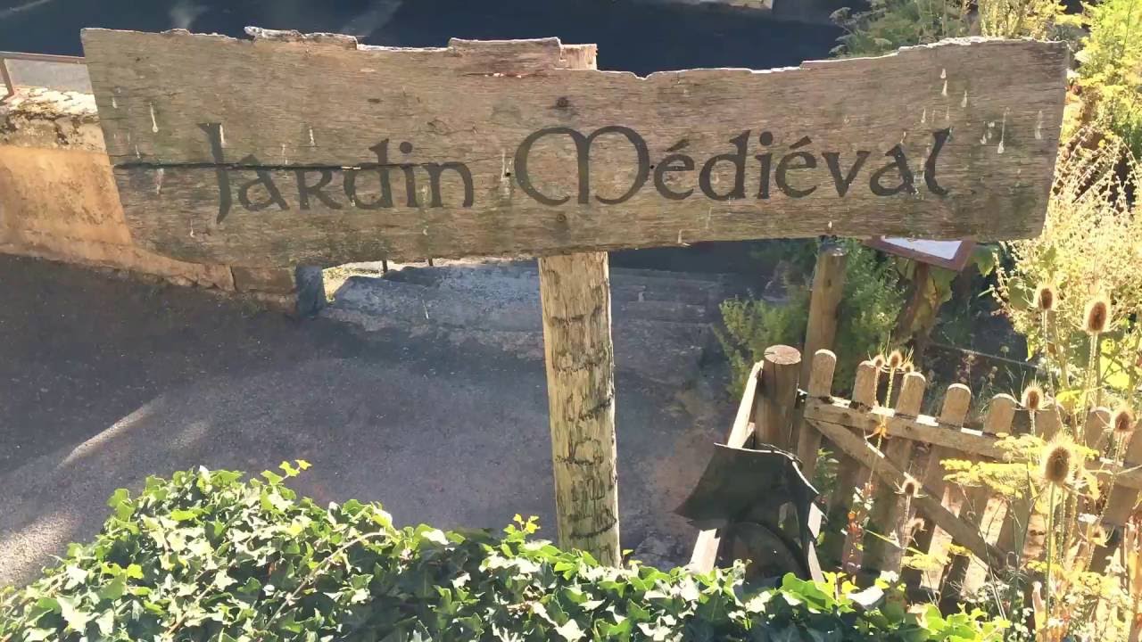 Le jardin médiéval de Crozant