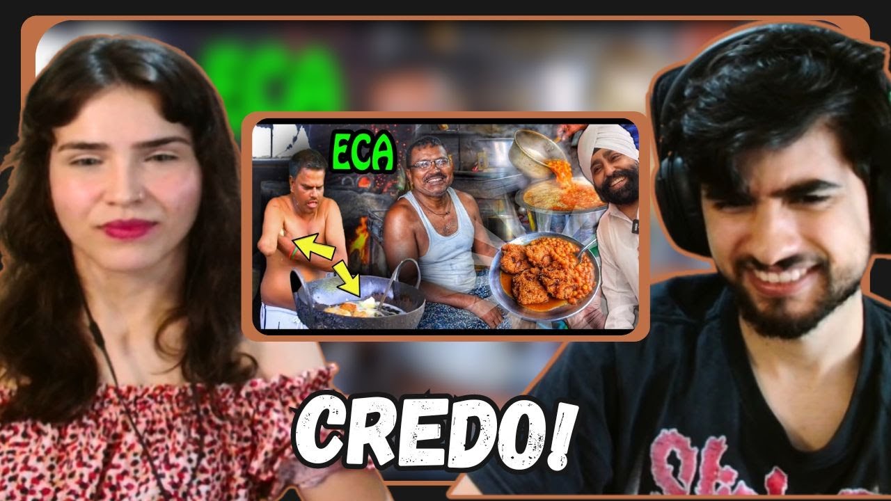 REACT 🔴 As Comidas de Rua mais Nojentas da India. Você comeria isso? - Fala de Tudo
