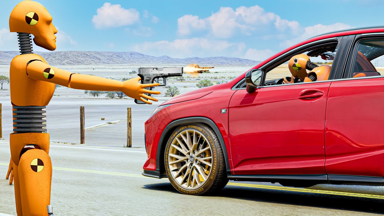 Instant Karma and Car Crashes #05 beamng drive
