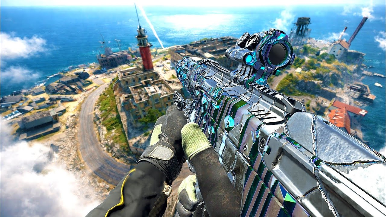 Геймплей Call of Duty Warzone в одиночном режиме против отрядов (без комментариев) | Лучший набор...