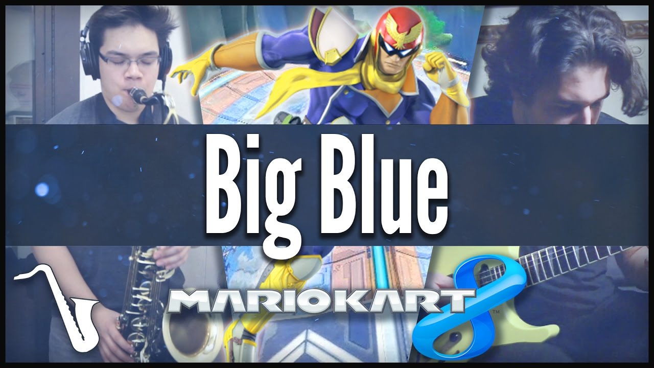 Mario Kart 8 / F-Zero: Big Blue - Jazz / 80's Cover || insaneintherainmusic