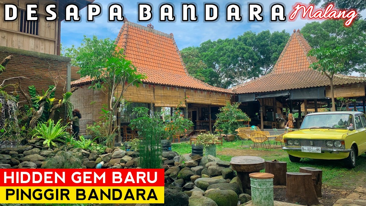 HIDDEN GEM BARU Malang - DESAPA BANDARA - Cafe & Eatery Aesthetic Pinggir Bandara Abd Saleh Malang