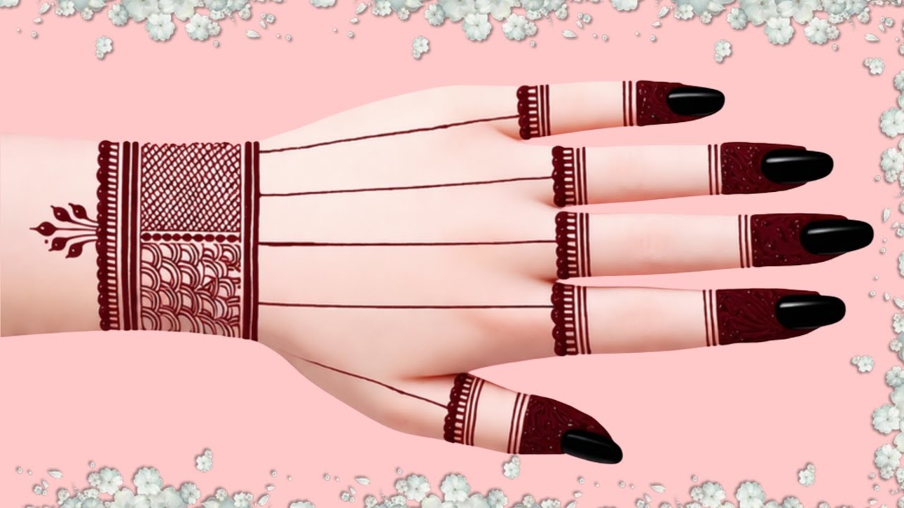Beautiful Jewellery Mehandi Design / Eidul azha Mehandi Design / Hatho ki Viral Mehndi ka Design /