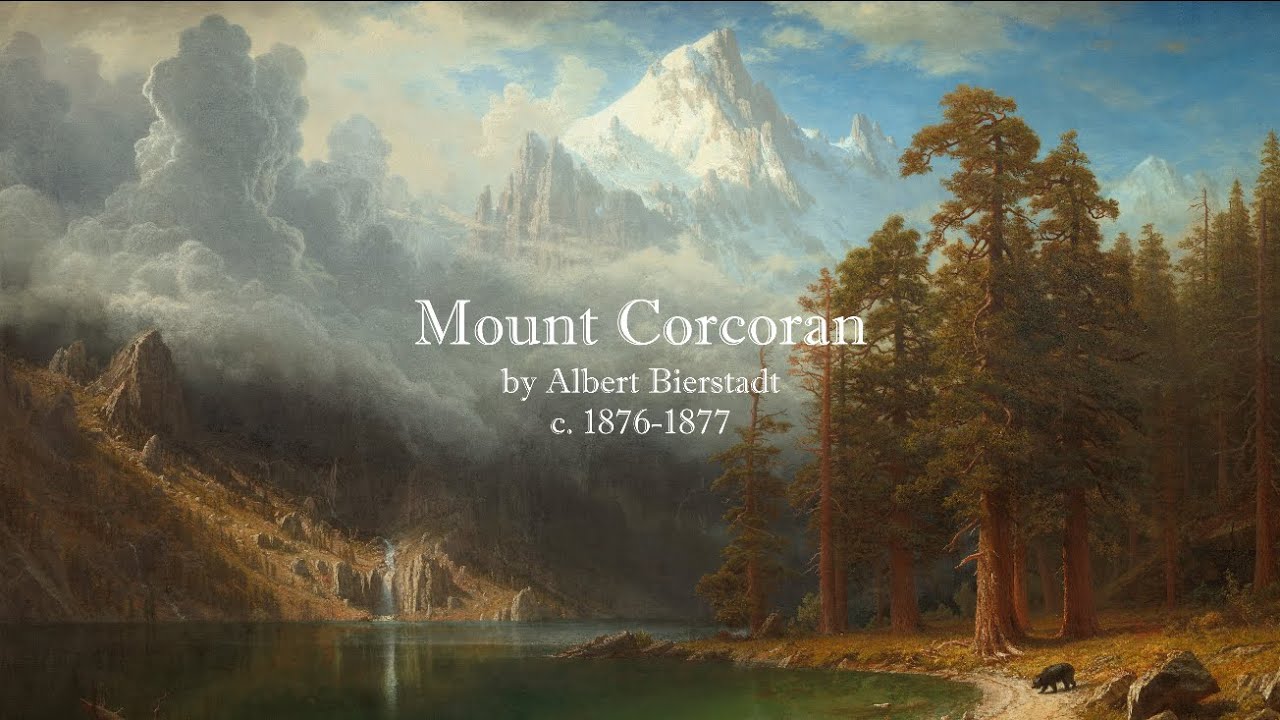Mount Corcoran | Epic Western Ambience • Albert Bierstadt Painting + Relaxing Cowboy Music | 1 Hour