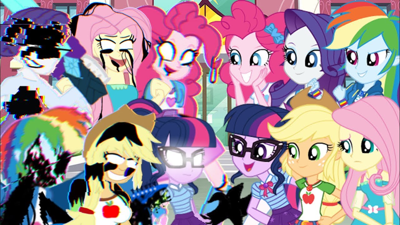 BlueBalled but Equestria Girls characters sing (FNF Blue Balled Equestria Girls) - [UTAU Cover]