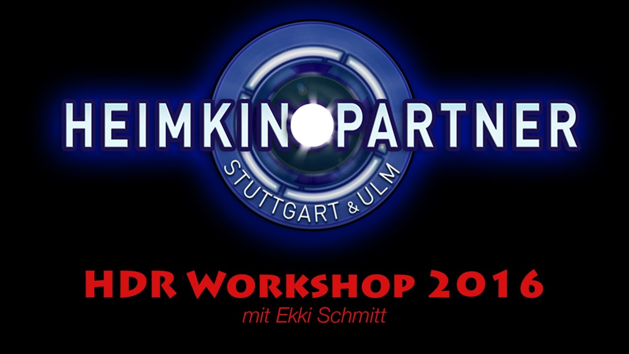 HDR Workshop im April 2016 mit Ekki Schmitt