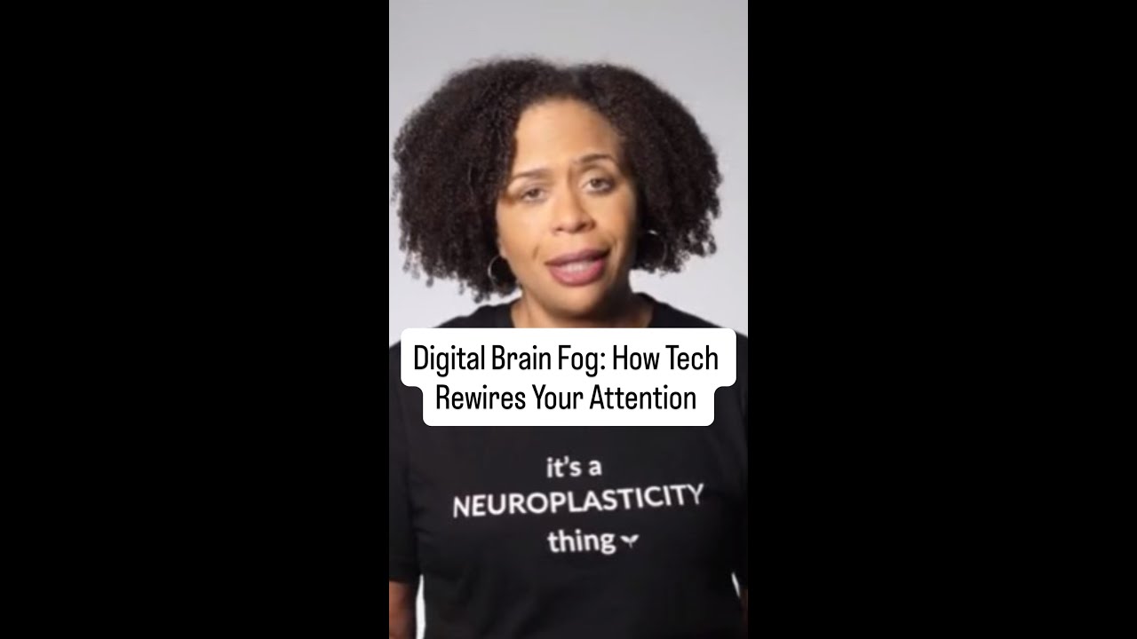 Digital Brain Fog How Tech Rewires Your Attention! #shorts